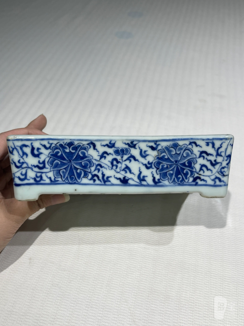 清代 青花瓷器一组七件 - 图21